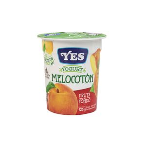 Yogurt Melocotón Fondo Frutado Yes