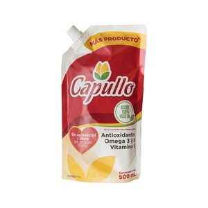 Aceite Vegetal Sin Colesterol Capullo Doypack