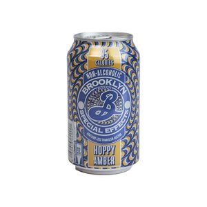 Brooklyn Hoppy Amber Sin Alcohol Lata