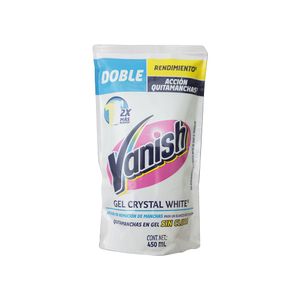 Quitamanchas Gel Crystal Blanco Vanish