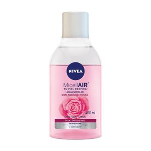 Agua Micelar Desmaquillante Agua Rosas Nivea