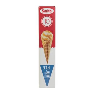 Cono Wafle Para Helado Sarita