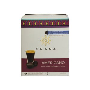 Cápsulas Café Americano Grana 16 Tazas