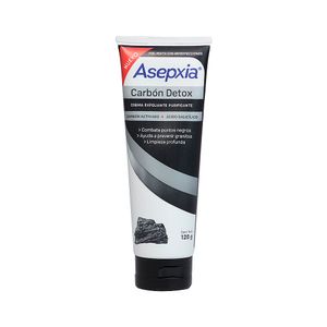 Limpiador Facial Carbón Detox Exfoliante Asepxia