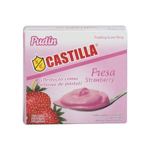 Pudin Fresa Castilla