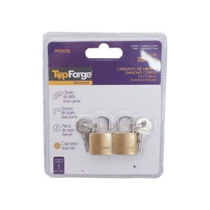 Candado Corto Top Forge 20mm.