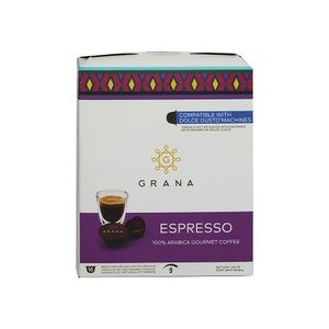 Cápsulas Café Espresso Grana 16 Tazas