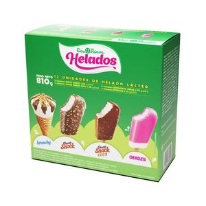 Paletas Surtidas Dos Pinos 12 Pack