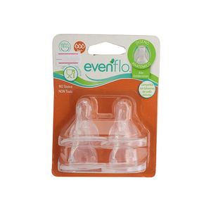 Tetina Silicón Anatómica Corte Cruz Evenflo