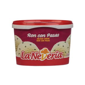 Helado Ron Con Pasas La Nevería