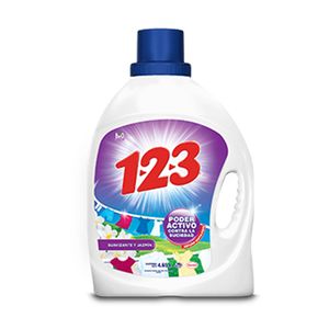 Detergente Líquido Suavizante Jazmin 1-2-3