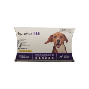 Antipulgas Pipeta De 10kg. A 20kg. Fipromex