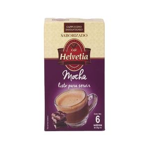 Café Capuccino Mocha Helvetia 25 Sobres