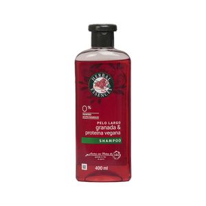 Shampoo Pelo Largo Granada Proteína Vegana Herbal Essences
