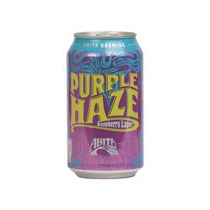 Abita Purple Haze Raspberry Lager Lata