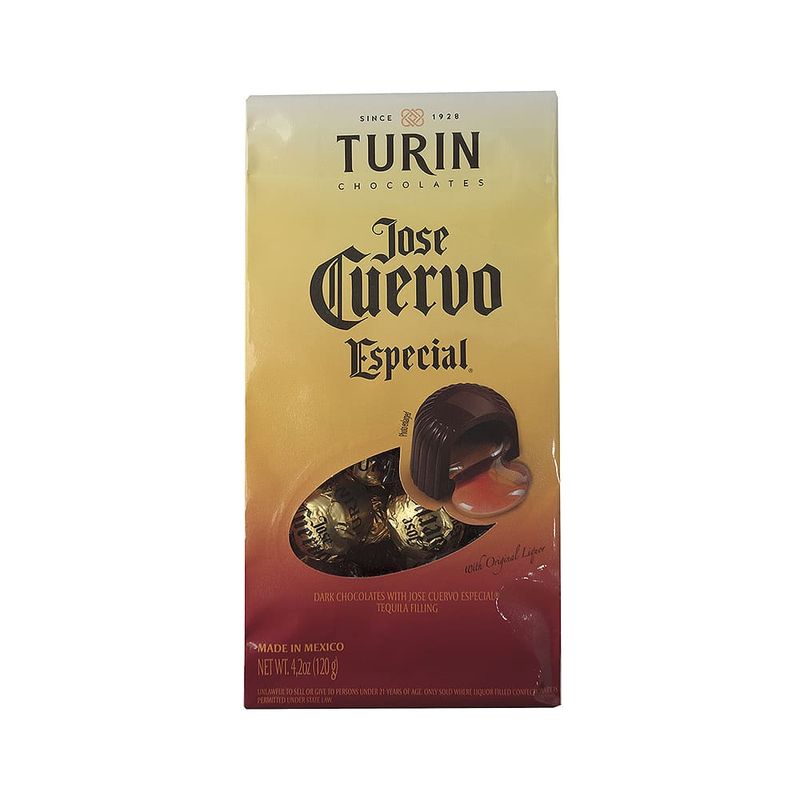 La Torre Turin Chocolate Relleno Tequila Jose Cuervo