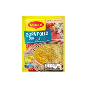 Sopa Con Pollo Letras Maggi