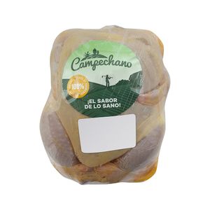Pollo Campechano Entero Amarillo Sin Menudos 4Lb. Aprox. Bandeja