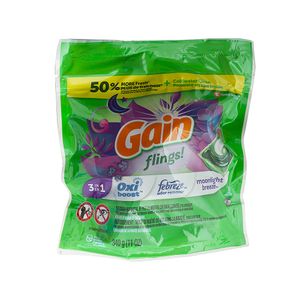 Detergente Líquido Capsulas Moonlight Breeze Gain