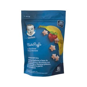 Galleta Nutri Puffs Banano Gerber