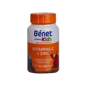 Vitamina C + Zinc Gomitas Kids Bénet