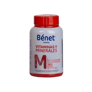 Vitaminas + Minerales Gomitas Bénet
