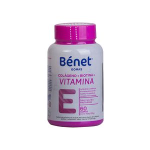 Colágeno + Biotina + Vitamina E Gomitas Bénet
