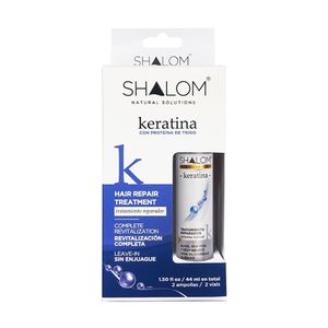 Tratamiento Keratina Shalom Ampolla 2 Pack