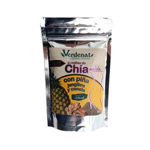 Chía Molida Con Piña Jengibre Canela Verdenat