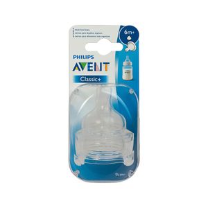Tetina Anticólico Flujo Espeso 6m+ Avent