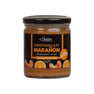 Mantequilla Marañón Naranja La Cuinera
