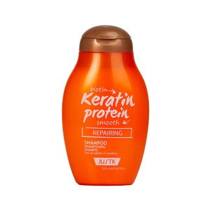 Shampoo Reparación Biotina Keratina Justik