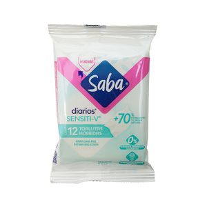 Toallitas Húmedas Sensiti-V Saba