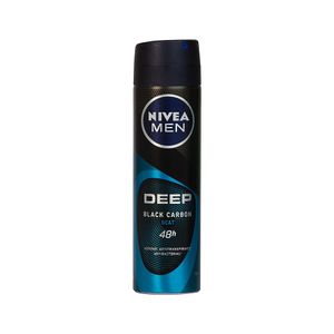 Desodorante Hombre Deep Black Carbón Nivea Aerosol
