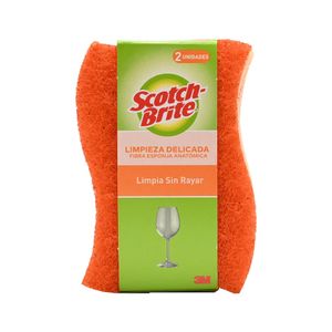 Esponja Lavaplatos Doble Uso Cero Rayas Scotch Brite