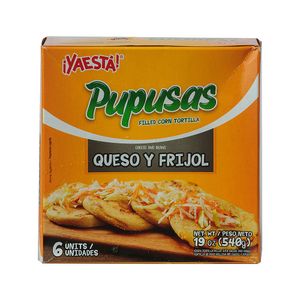 Pupusas Queso Frijol Ya Está