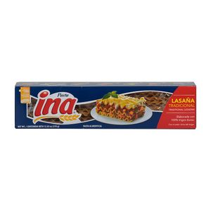 Pasta Lasaña Tradicional Ondulada Ina