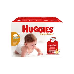 Pañal Desechable G/3 Xtra Care Natural Huggies