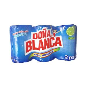 Lavaplatos Barra Limón Doña Blanca 3 Pack