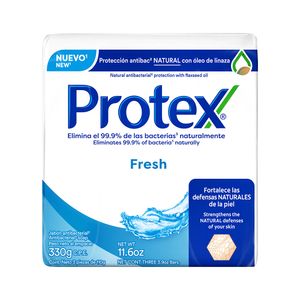 Jabón Pastilla Fresh Protex 3 Pack