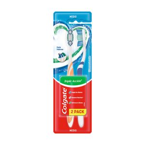 Cepillo Dental Triple Acción Medio Colgate