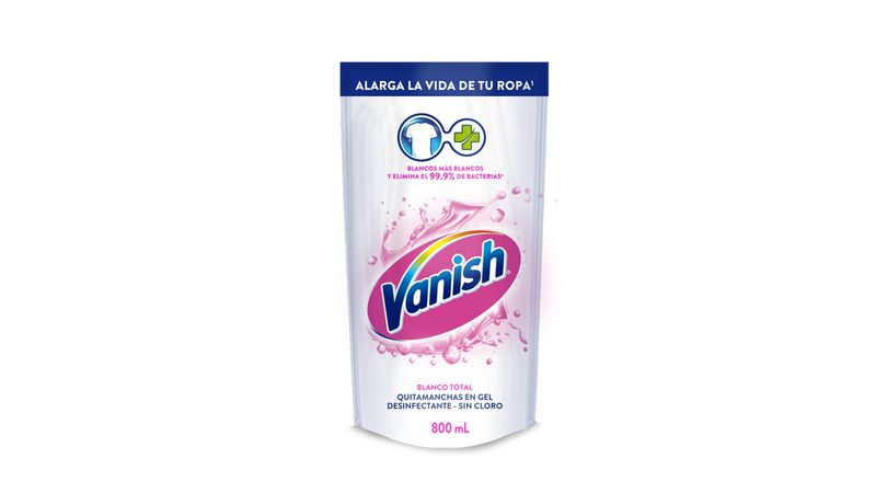 VANISH QUITAMANCHAS DP X650 WHITE . Tienda Online Anika Farmacia y