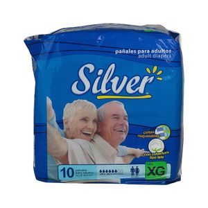 Silver Ropa Pañal Talla XG Alta Absorción