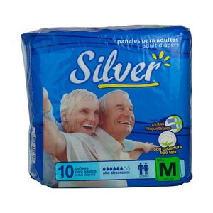 Silver Ropa Pañal Talla M Alta Absorción