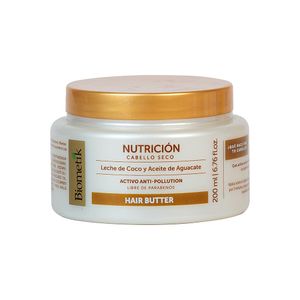 Mascarilla Nutrición Leche Coco Aceite Aguacate Biometik