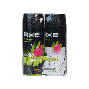 Desodorante Hombre Epic Fresh Axe Aerosol + Body Spray