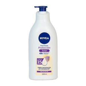 Crema Corporal Protección Solar Fps 15 Nivea