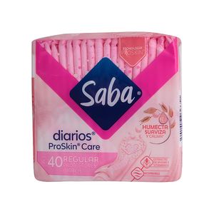 Protectores Diarios Pro Skin Care Regular Saba