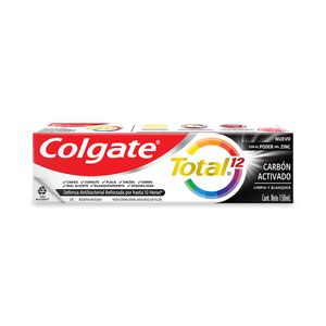 Crema Dental Total 12 Carbón Activado Colgate