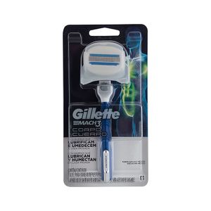 Rasuradora Corporal Lubricante Y Humectante Mach 3 Gillette